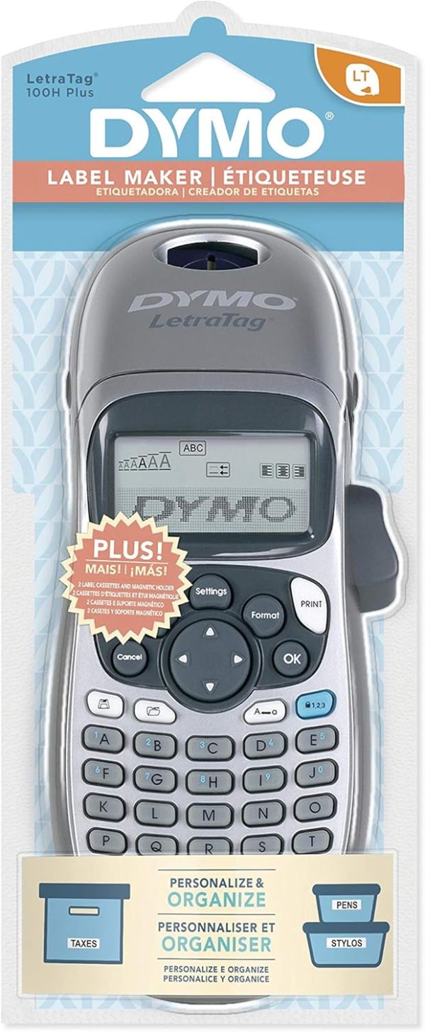 DYMO LetraTag 100H Plus Handheld Label Maker for Office or Home - Image 2