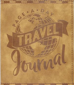 Page-A-Day Artisan Travel Journal (Diary, Vegan Leather Notebook)