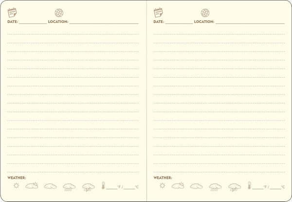 Page-A-Day Artisan Travel Journal (Diary, Vegan Leather Notebook) - Image 3